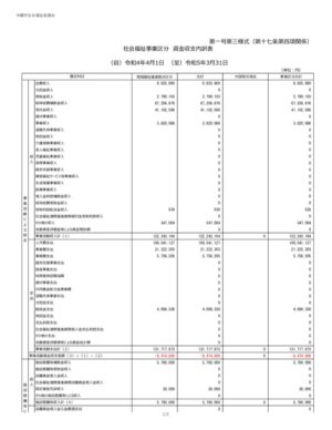 2023_1-3.事業区分資金収支内訳表_沖縄市社会福祉協議会のサムネイル